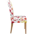 thumbnail image 3 of KXMDXA Watercolor Colorful Blots Stretch Chair Cover Protector Seat Slipcover for Dining Room Hotel Wedding Party Set of 4, 3 of 6