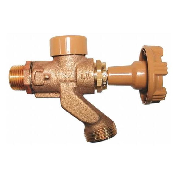 Woodford Manufacturing Anti-Siphon Hose Bibb,1/2 In, Brass 101CP