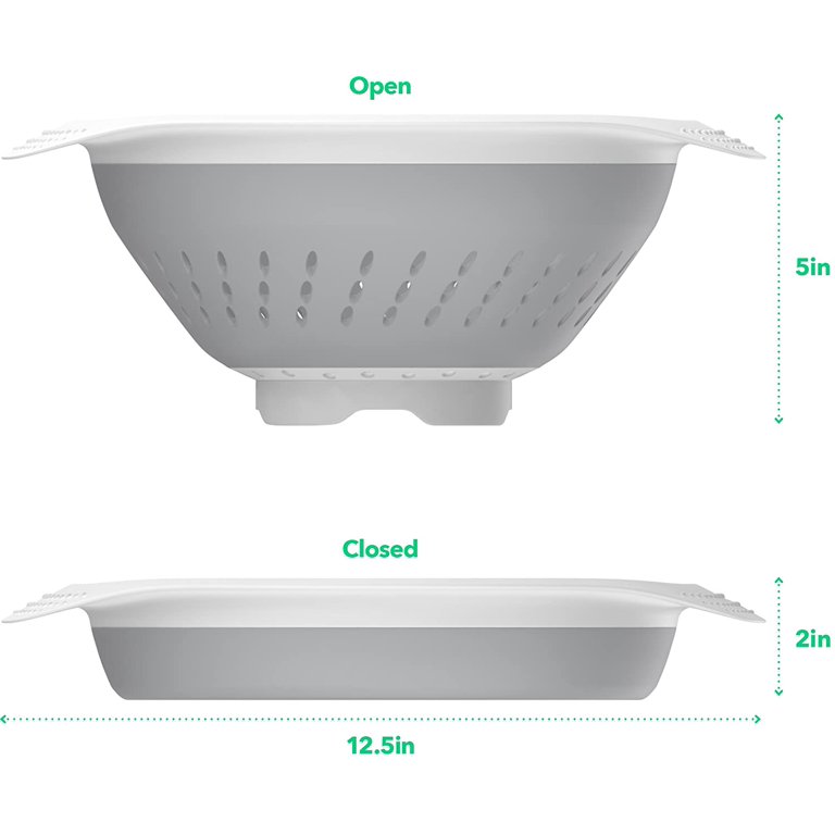 Source Heat Resistant 2 Functions BPA Free Round Collapsible