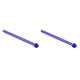 thumbnail image 4 of Pajita de Vidrio Kearding Portátil Lavable Reutilizable Para El Hogar Oficina Barbacoa Zumo Cabeza Redonda, 4 of 6