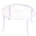 thumbnail image 4 of Flmtop Plant Stand Floor Flower Pot Rack Round Iron Home Garden Indoor Balcony Decor, 4 of 7