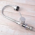 thumbnail image 4 of Hytrove Streamlined Design Kitchen Pull Out Tap Zinc Alloy Black 1 Set for Cleaning, 4 of 5