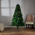 thumbnail image 3 of Arbre de Noël Fibre Optique Multi-Couleur Étoile LED, 3 of 3