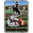 thumbnail image 2 of LHM NCAA Wyoming Cowboys Acrylic Tapestry Throw, 48 x 60 in., 2 of 2