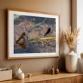 thumbnail image 5 of Damselflies on a Summer Afternoon - York Pennsylvania Photography Insect Dragonfly Nature Wildlife Aquatic Scenic Water Unframed Wall Art Print 32 x 48 inches, 5 of 7