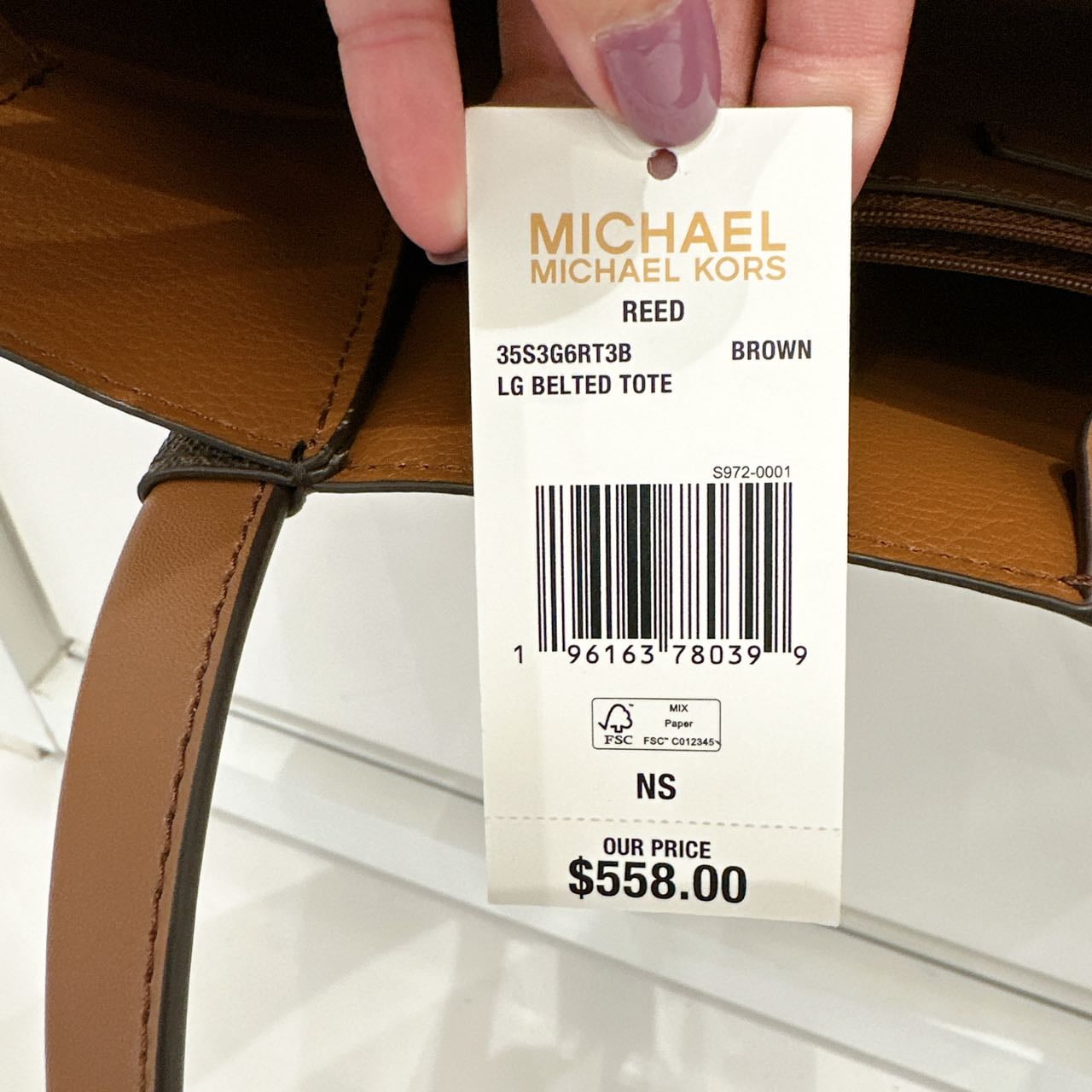 MICHAEL KORS Reed Large Tote Bag