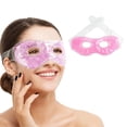 thumbnail image 1 of Antifaz de Gel Terapia Frío y Calor Diseño Glitter Rosa para Ojos | Alivio de Fatiga Ocular, Dolor de Cabeza y Estrés | Máscara Relajante | Spa en Casa | Sueño y Descanso Total, 1 of 10