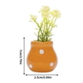 thumbnail image 3 of kyusrd Home Office Decor Specials!Mini Ceramic Vase Refrigerator Sticker Magnet Three-dimensional Side Decoration, 3 of 4