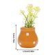 thumbnail image 3 of Mini Pegatinas Magnéticas para Refrigerador con Forma de Florero de Cerámica - Juego de Decoración Lateral 3D, Diseños Adorables, Fuerte Adhesión Magnética para Superficies Metálicas, 3 of 4