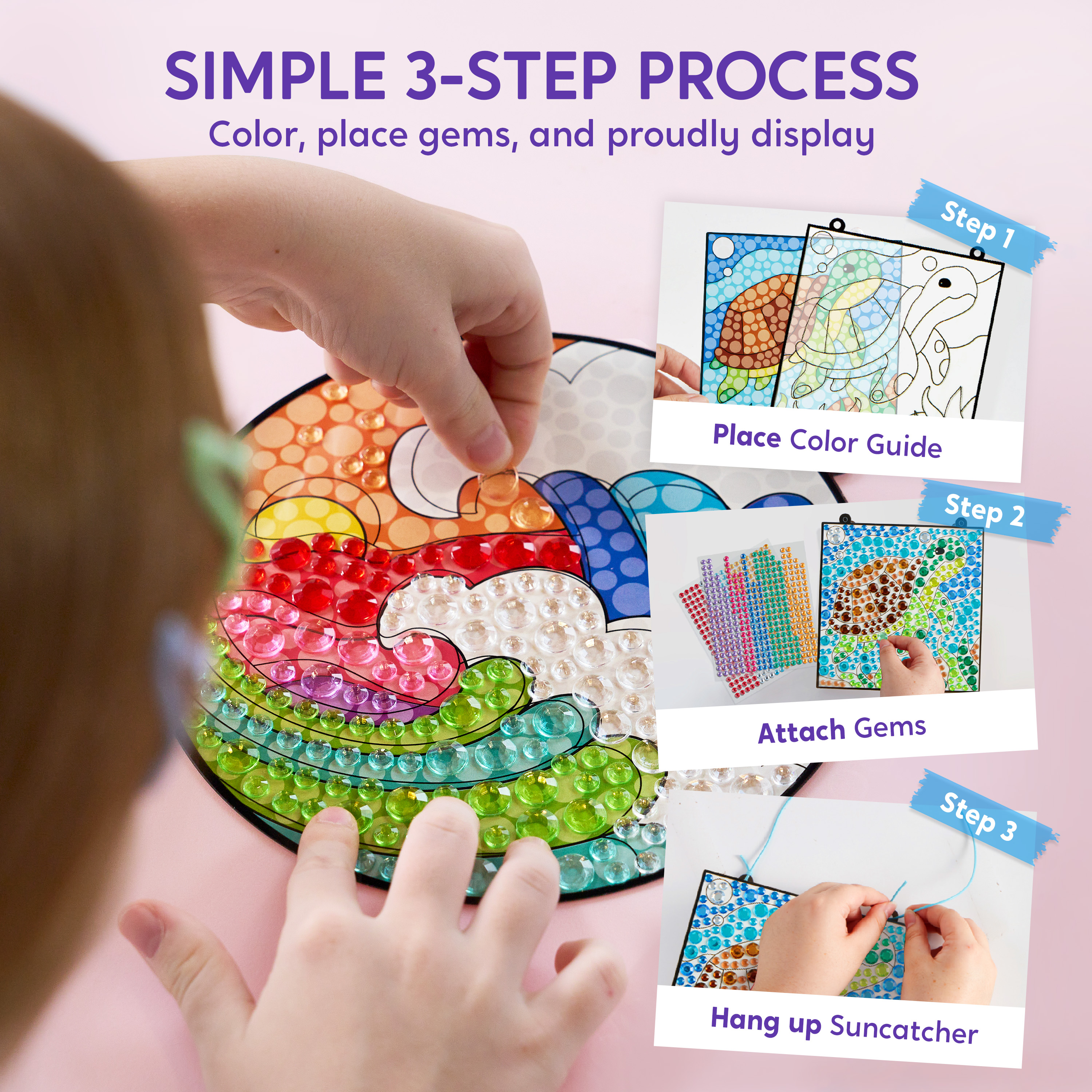 Joyfy Sea Creature Suncatcher Art & Craft Kit photo 6