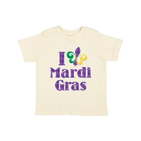 

Inktastic I Love Mardi Gras Gift Toddler Boy or Toddler Girl T-Shirt