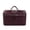 PU Burgundy, variant on Ladies Saffiano Split Leather Travel Toiletry Case Bag Portable Hanging Makeup Organizer Box Dopp Kit Cosmetic Bag For Women