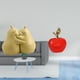thumbnail image 2 of Sujetalibros de cerámica con forma de pera abrazada, fina artesanía, estatua, adorno, simulación, obra de arte, decoración del hogar, adorno para esta, 2 of 8