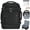 Black, variant on WANDF 18'' Carry on Travel Backpack with Clear Toiletry Bag,30L Airline Approved Personal Item Bag 18x14x8 with USB Port, Laptop Backpack Casual Daypack for Weekender Business(Pink)