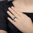thumbnail image 2 of Wrongduck Titanium Steel Fitness Tracking Ring with Abalone Shell for Women Men Wireless Charging Activity Ring for iOS Android, 2 of 7
