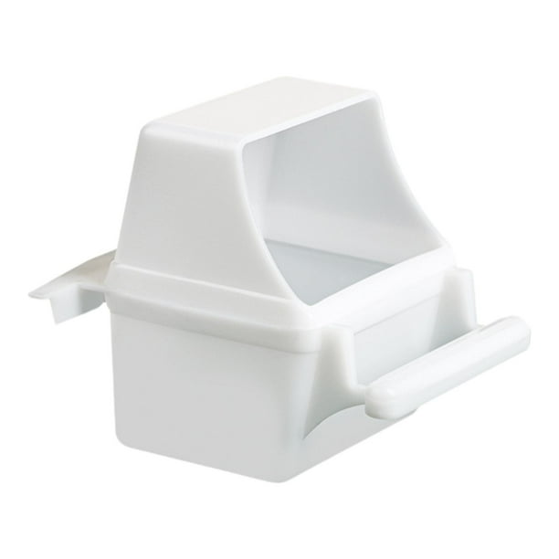 Tazas de alimentación de alimentación de aves, recipientes de alimentos colgantes para loros, accesorios de jaula colgantes para blockgia pequeñas a t