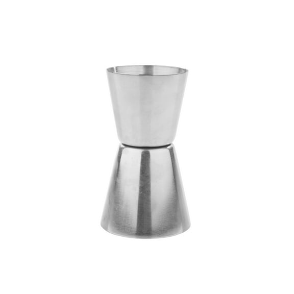 True Dual Double Jigger for Cocktails, Bar Gifts, 1 oz and 0.75 oz Set of 1