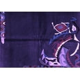 thumbnail image 1 of Ahgly Company Indoor Rectangle Abstract Purple Modern Area Rugs, 7' x 9', 1 of 4