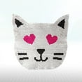 thumbnail image 4 of Embroidery Cat Shaped Sequins Patches Cartoon Reversible Cloth Paste Garment Sewing DIY Accessories (Cat), 4 of 6