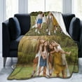 thumbnail image 3 of Custom Blanket with Photo Personalized Blankets and Throws Picture Blanket for Friend, Customized Gifts for Brother Sisters (40"x60") Blankets, 3 of 5