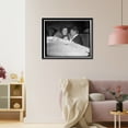 thumbnail image 3 of Historic Framed Print, New Jersey senator takes bride. Fairfax Courthouse, Va. Feb. 9. United States Senator William H. Smathers of New Jersey, with his bride the former Mary James, 17-7/8" x 21-7/8", 3 of 9