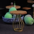 thumbnail image 2 of 1Set Mini End Table Brown Rectangular Modern Minimalist Mini House Decoration Dollhouse Furniture, 2 of 8