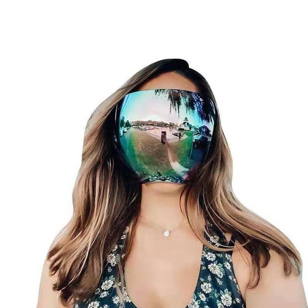 Protector Facial Gafas De Sol Visera Cubierta De Cara Completa Gafas De Visera Cubierta Facial Gafas Protectoras Uv400 Eigraketly AP006520-01