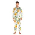 thumbnail image 3 of FORMRS Onesies Pajama for Adults Unisex Hoodie Winter Jumpsuit One Piece Sleepwear, Sizes S-2XL, Orange Bees, 3 of 7