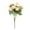 Yellow, variant on Hot Pink Deep Fuchsia Artificial Rose Bouquet Shatterproof Floral Display Wedding Reception Decor Bendable Stems #6285a