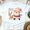 White, variant on Merry Christmas T-Shirt | Cute Santa & Reindeer Holiday Graphic Tee, White, Size S