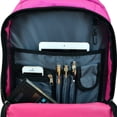 thumbnail image 6 of Pink New England Patriots 19'' Premium Wheeled Backpack, 6 of 7
