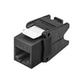 thumbnail image 1 of Hubbell Premise Wiring NEXTSPEED - insert Modulaire - Terminaison Cobra-Lock - Intérieur - Chat 6 - UTP - RJ-45/RJ-11 - Noir - pour P/N: HC6BK10, 1 of 1