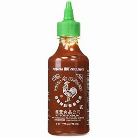 Huy Fong Sriracha Hot Chili Sauce, 9oz Bottle