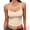 Beige, variant on DARING DIVA Women's Double Lined Basic Tank Top Adjustable Spaghetti Straps XS Beige