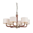 thumbnail image 4 of Craftmade 48126-VB Huxley 6 Light Chandelier in Vintage Brass, 4 of 4