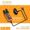 thumbnail image 4 of Dog Training Collars With Remote, 2 Collars, Electric Shock, Vibration & Sound Modes, Rechargeable, 3300ft Range, Waterproof, For Small To Large Dogs (5-150lbs), 4 of 7