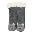 thumbnail image 1 of 1 par de calcetines de dibujos animados para el suelo, cálidos y antideslizantes para invierno, para mujer., 1 of 8