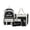 School Backpack - BK 1, variant on Gyujnb School Backpack, Durable Nylon Backpack for Students Large Capacity School Bookbag with 5 Piece Set Lightweight Water Travel Daypack, Backpack for School