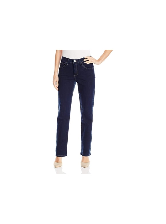 Riders By Lee Indigo - Jeans Donna Plus Size, Vita Media, Gamba Dritta, Denim Elasticizzato, Vestibilità Regolare