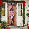 thumbnail image 4 of Christmas Decorations Door Curtain Cover Creative Santa Claus Cool Doll Theme for Home Indoor Outdoor Winter Holiday Party Decor, 4 of 4