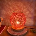 thumbnail image 4 of Dsseng 1Pc Rattan Fragrance Lamp Plug In  Melting Wax Lamp US Plug for Home Bedroom Kitchen Garage Gifts Décor Aromatherapy Spa, 4 of 7