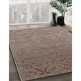 thumbnail image 3 of Ahgly Company Machine Washable Indoor Rectangle Industrial Modern Rosy Pink Area Rugs, 6' x 9', 3 of 7