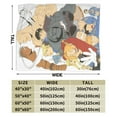 thumbnail image 4 of Fullmetal Alchemist Cartoon Fleece Blanket for Boys Girls Kids, Ultra Soft Cozy Warm Flannel Throw Blankets, Lightweight Plush Blanket Gifts for Bed Sofa Living Room Couch Home Decor, 4 of 7