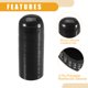 thumbnail image 5 of 1 unidad de tap?n de extremo de manguera de vac?o de admisi?n de tapa de refrigerante de silicona universal de 16mm 0.63 "ID-coche para puerto de agua de vac?o de derivaci?n del calentador de refrigerante-negro de silicona Unique Bargains Tapa de manguera de silicona, 5 of 6