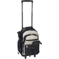 thumbnail image 5 of Everest Deluxe Wheeled Backpack 18.5"x 13.5"x 7" Gray Black, 5 of 5