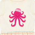 thumbnail image 4 of Inktastic Octopus Ocean Sea Creature Girls Girls Toddler Dress, 4 of 5