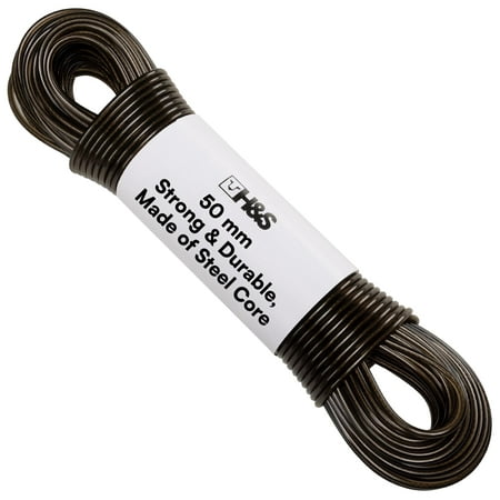 H&S Manufacturing Heavy Duty 50 m Steel Core Clothes Line