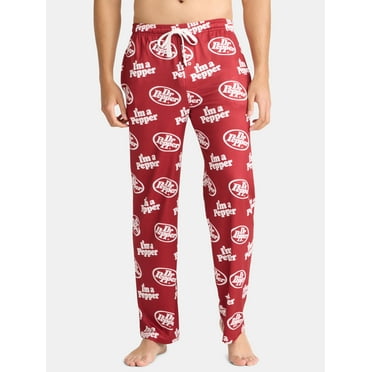Dr. Pepper Men's Pajama Pants, Sizes S-2XL