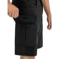 thumbnail image 3 of Men's Cargo Shorts Quick Dry Lightweight Stretch Work Casual Shorts with 5 Pockets, 3 of 8
