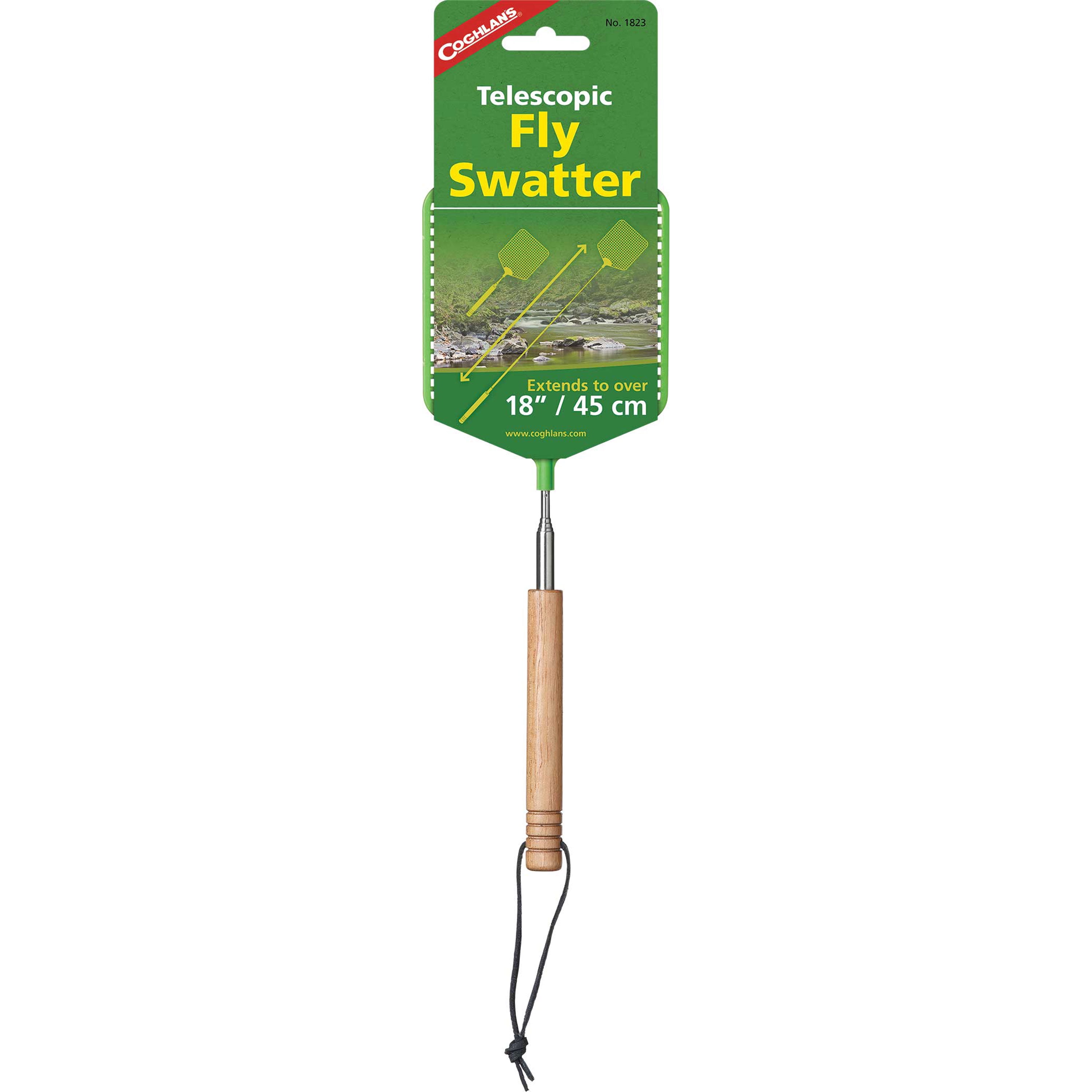 3 Piece Swatter Telescopic Extendable 34-76cm XL impact surface Insect 